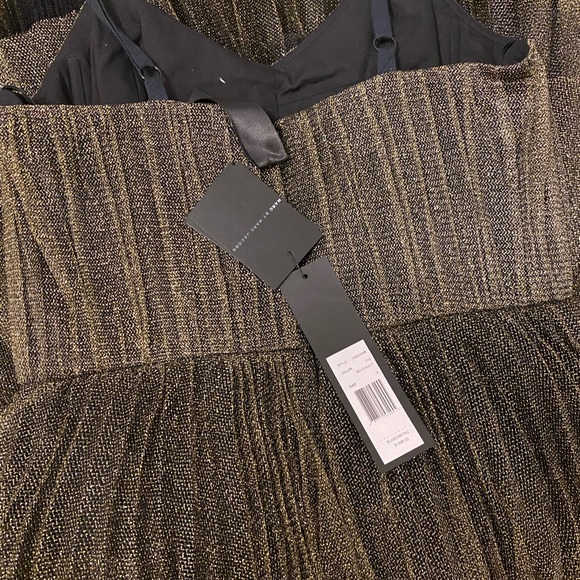 Marc jacobs gold tulle dress midi size 0 - Picture 12 of 15